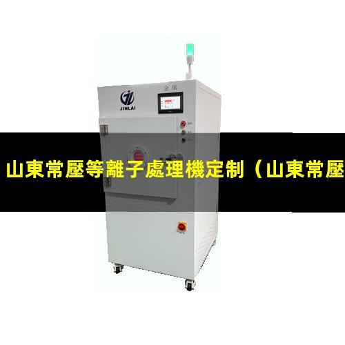 山東常壓等離子處理機定制