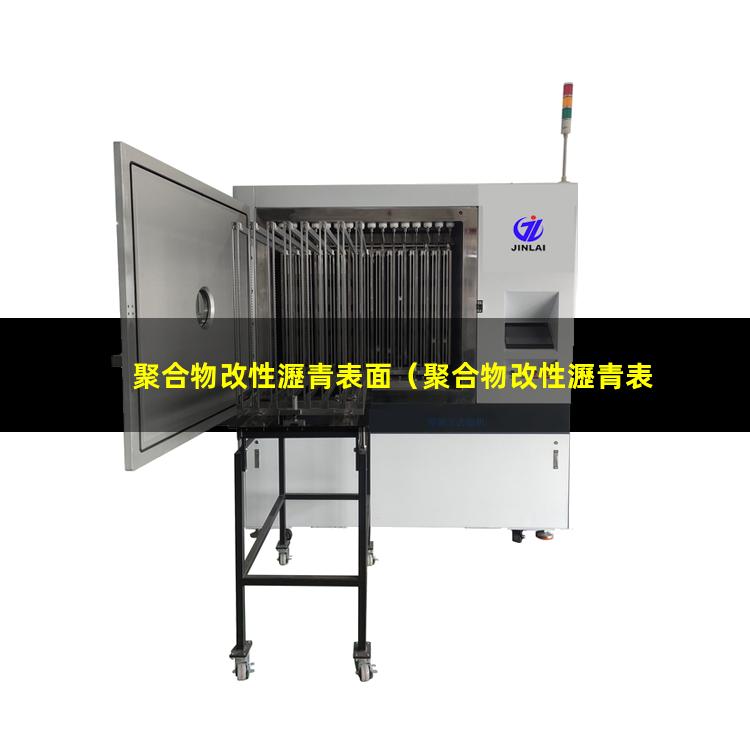 聚合物改性瀝青表面